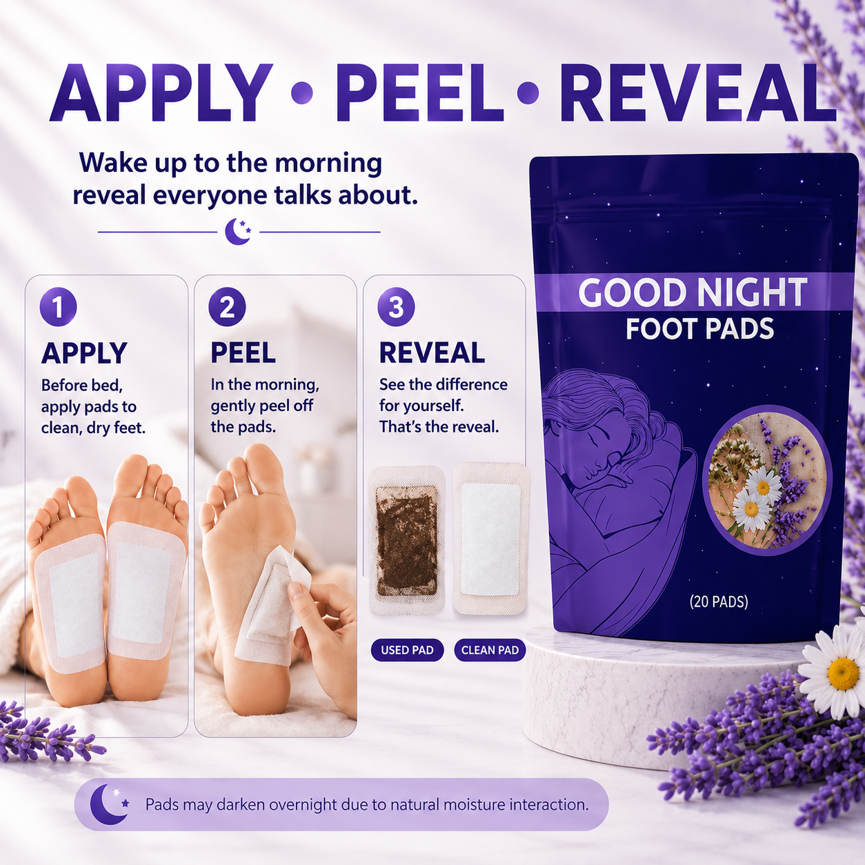 Good Night Foot Pads